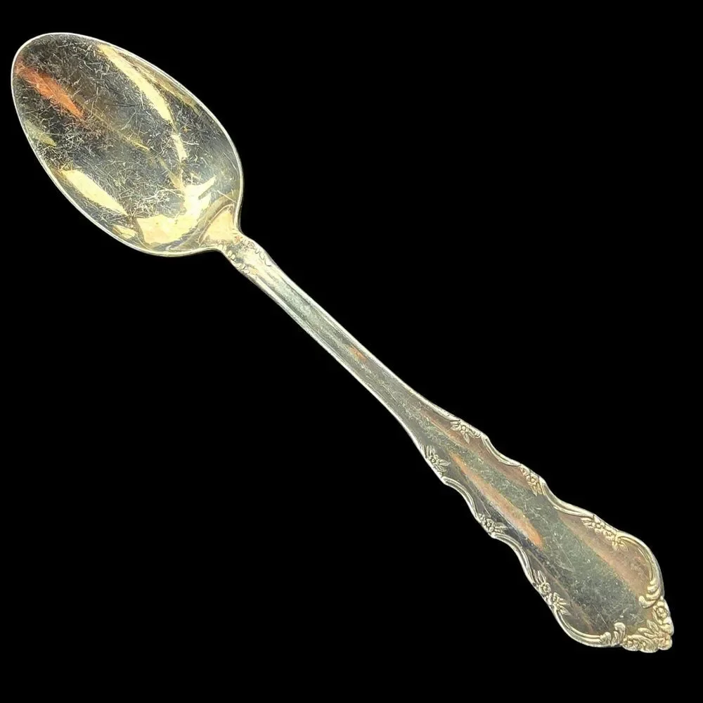 Dresden Rose‎ Silverplate Reed Barton Teaspoon Discontinued 1953-2013